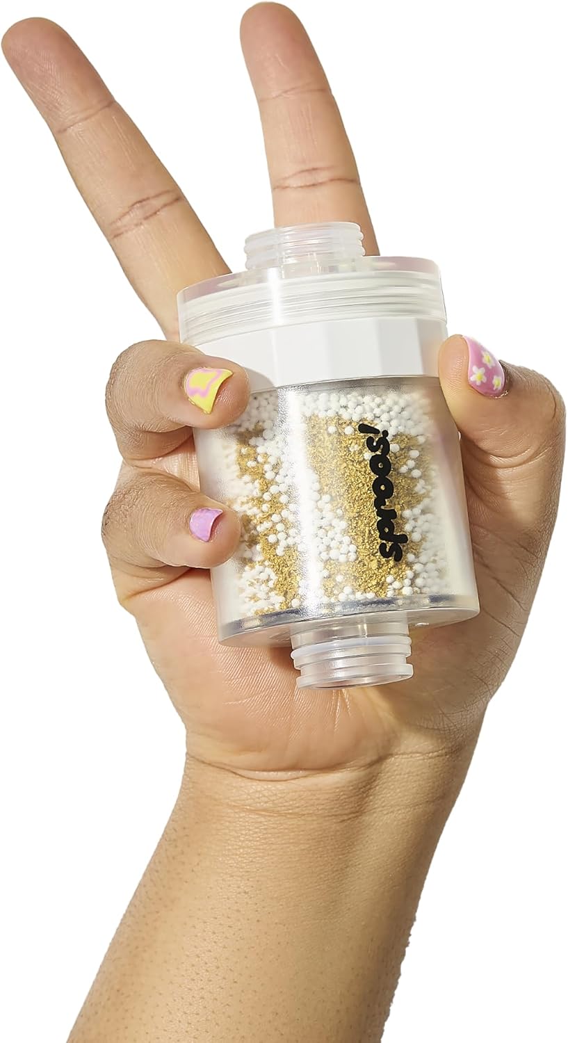 Sproos - Shower Filter Cartridge Replacement - 2-Stage Filtration - Cleaner, Safer Shower Water - Reduces Chlorine & Heavy Metals - Long-Lasting & Easy to Install