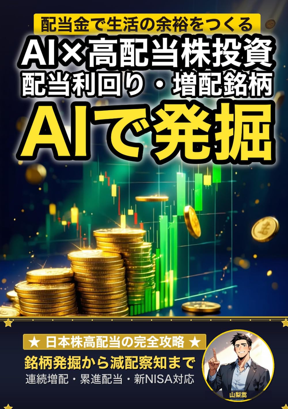 AI×高配当株投資: ChatGPTで配当利回り・増配銘柄を発掘 配当金で生活の余裕をつくる実践ガイド (AI×投資の教科書)