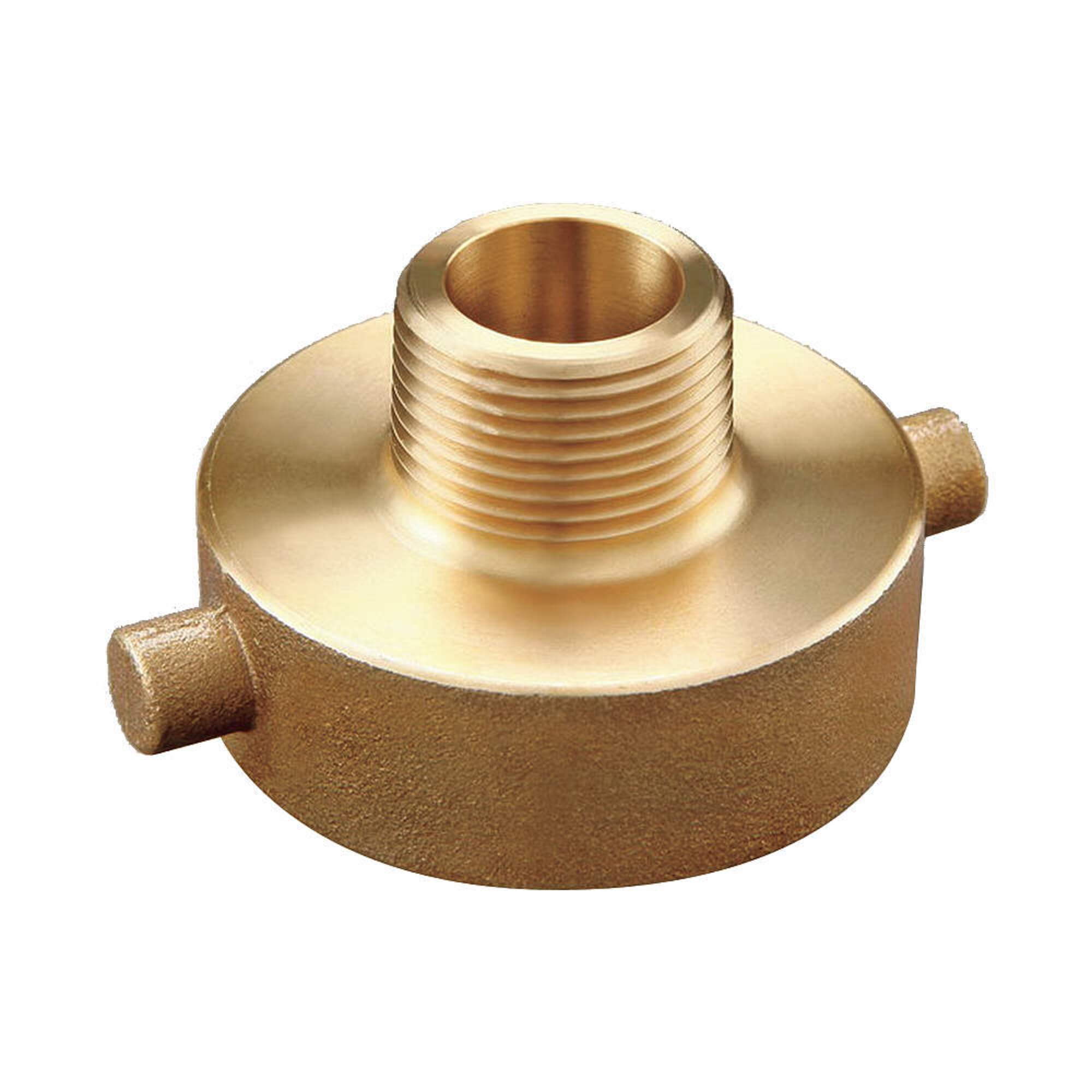 Fire Hose Adapter, FNPT x NST Male, Brass