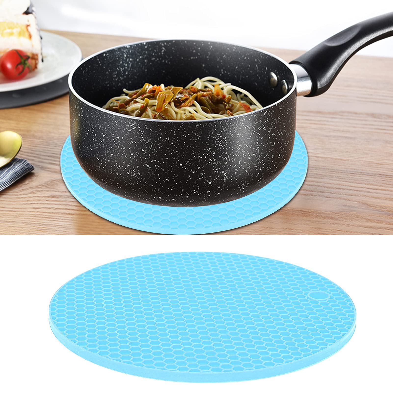 Tappetino Rotondo In Silicone Per Cottura Fulenyi – Anti Calore 230°C – Multiuso Per Forno, Microonde E Tavolo