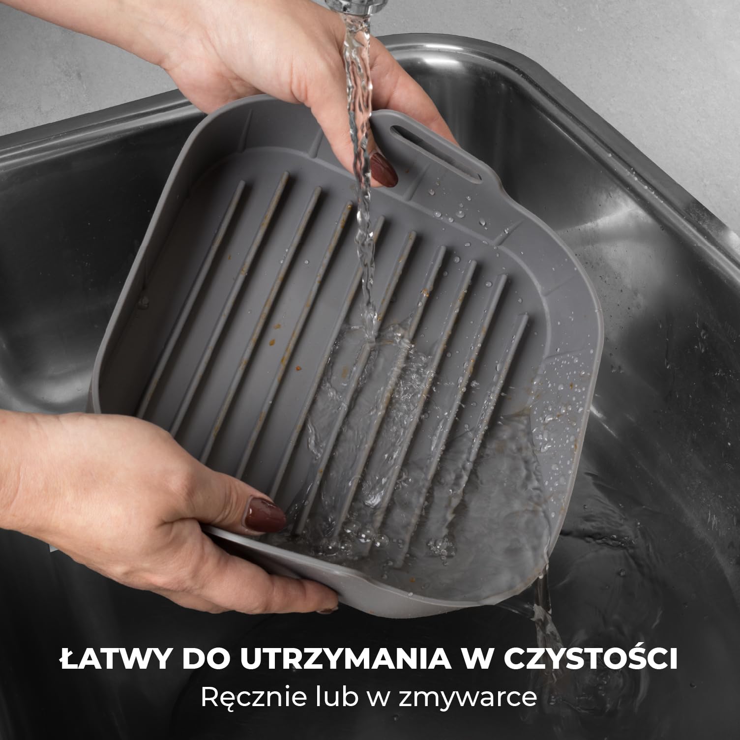 Frytkownica Akcesoria – 19-Teiliges – Nadaje się do frytownic XL i XXL, Philips, Cosori 5,5 l, Ninja, Cecotec, Tefal, Princess – Zawiera silikonową formę i e-książkę z przepisami