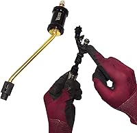 Vista 6 de Herramienta de extracción de inyector de combustible, compatible con Land Rover 5.0 Jaguar 3.0, reemplazar 310-197, con guantes