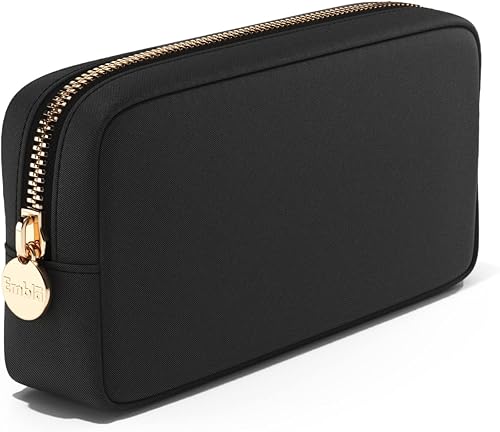 Embla Bolsa de cosméticos Bolsa de maquillaje, bolsa de viaje, bolsas de aseo lindo organizador de maquillaje, bolsas de nailon con cremallera,