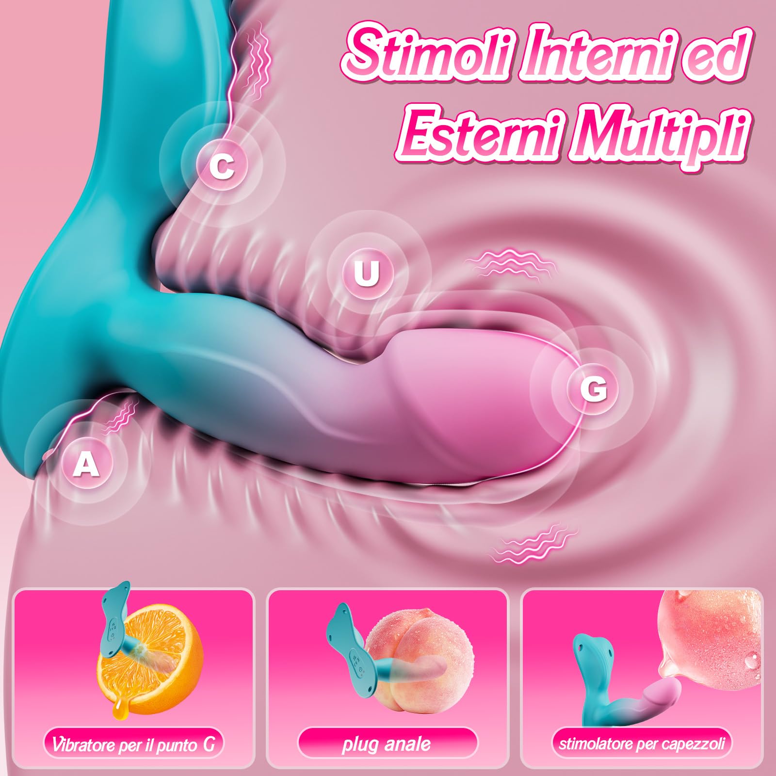 Vibratoreper Donna Professionale Sexytoysys Coppia - Dildo Realistico Vibratore Anale per Sedere e Cavalcare Vibratori Clidoride per Donne Punto G Squirting con Cintura Sex Toys Sessuali per Donna