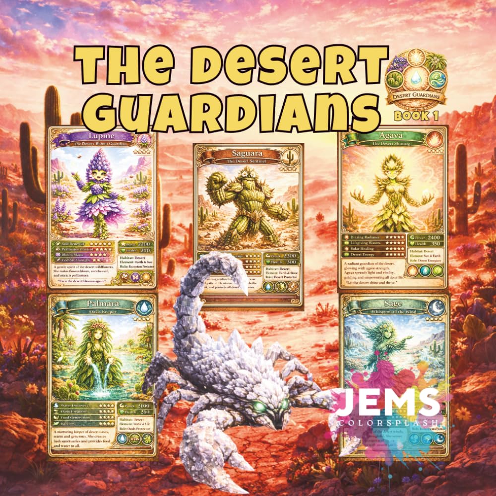 The Desert Guardians: The Thirsty Desert: An Illustrated Desert Ecosystem Adventure for Kids — A Science Storybook About Plants, Water, and Nature for Ages 6-10