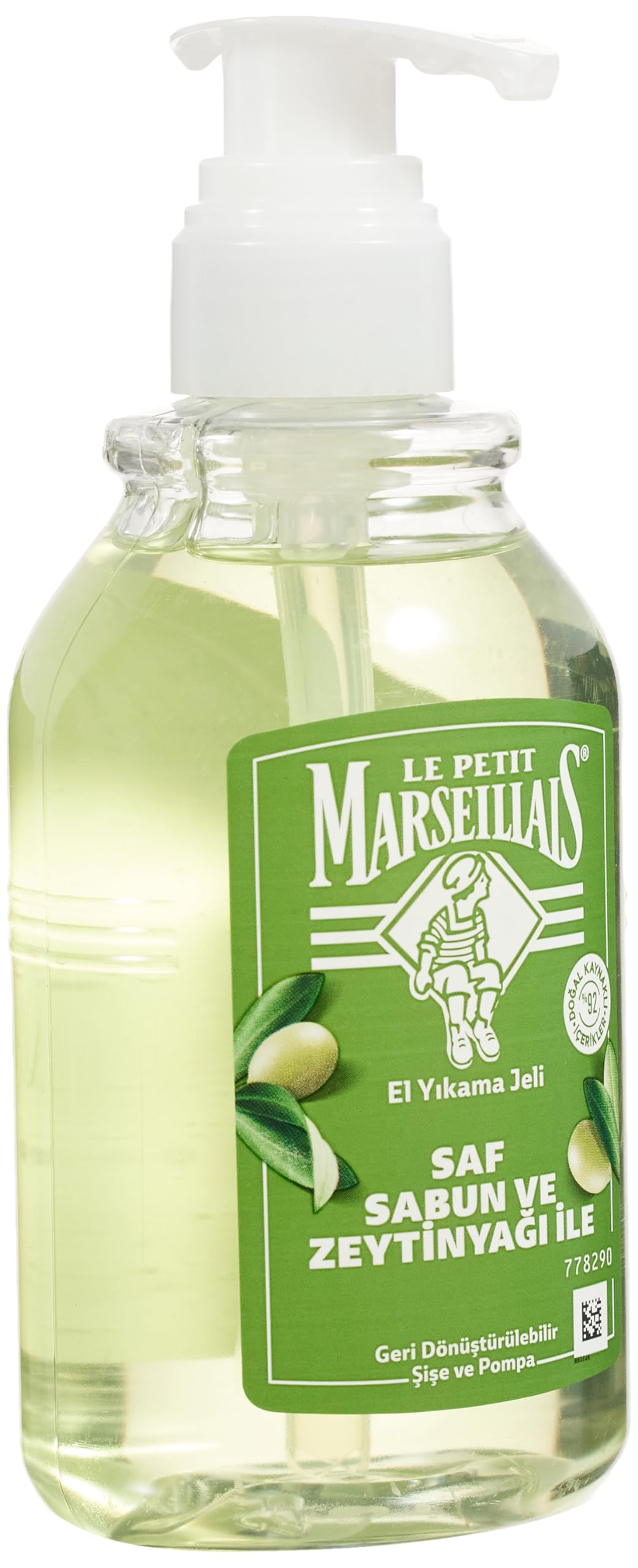 Le Petit Marseillais El Yıkama Jeli Saf Sabun ve Zeytinyağı İle (300 ml) 2li paket