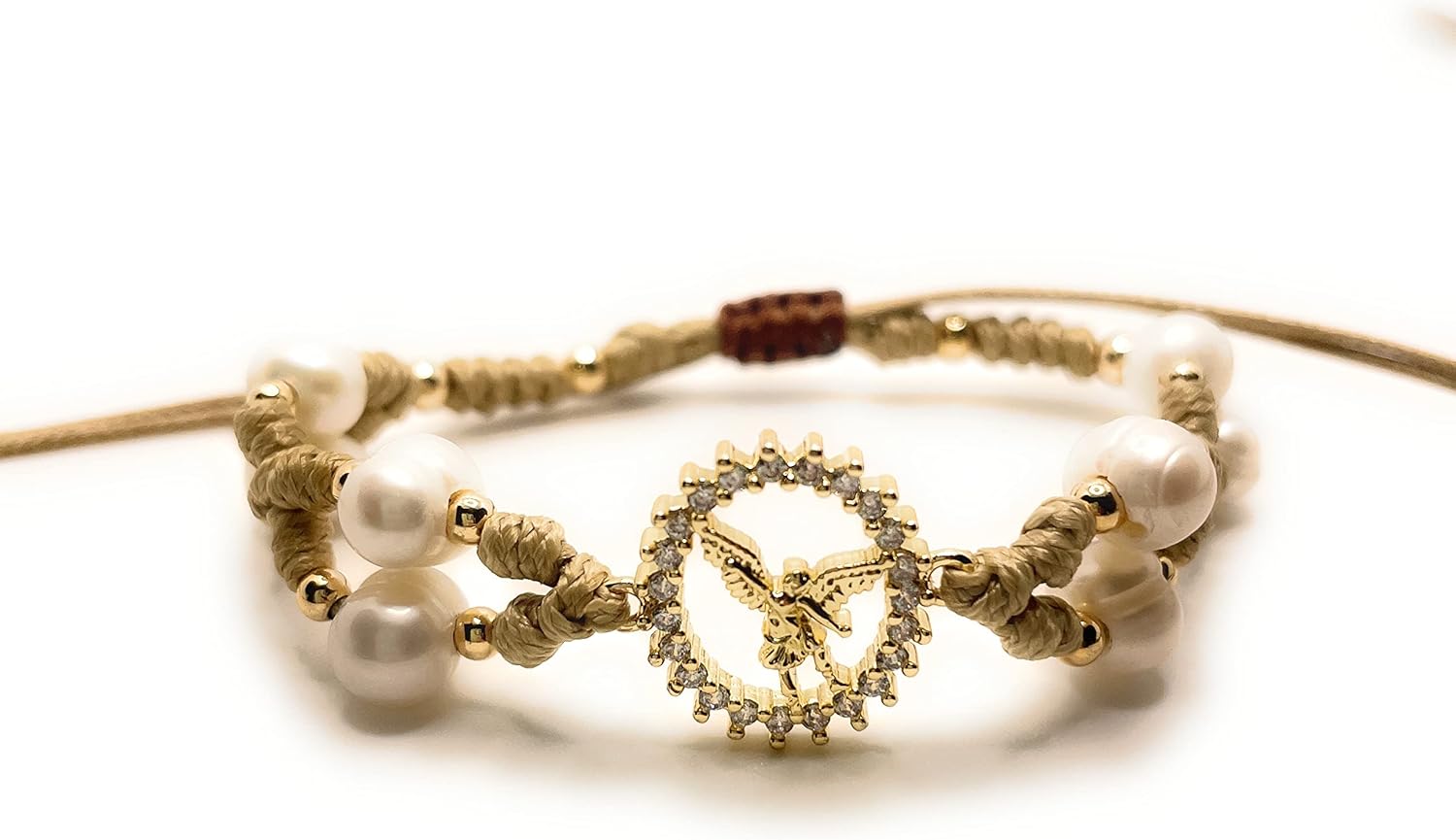 Saint Michael the Archangel Bracelet, San Miguel Bracelet, Archangel Bracelet, Religious Bracelets, Bracelets for Women, Archangel Michael Bracelet, Catholic Bracelets for Women, St Michael Medal - Image 2