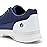 FitVille Mens Pickleball Shoes Blue Tennis Shoes Sneakers for All Court Racquetball Athletic Shoes for Racquet Sport | Arch Support & Wide Toe Box (9.5 Medium, Black After Dark)