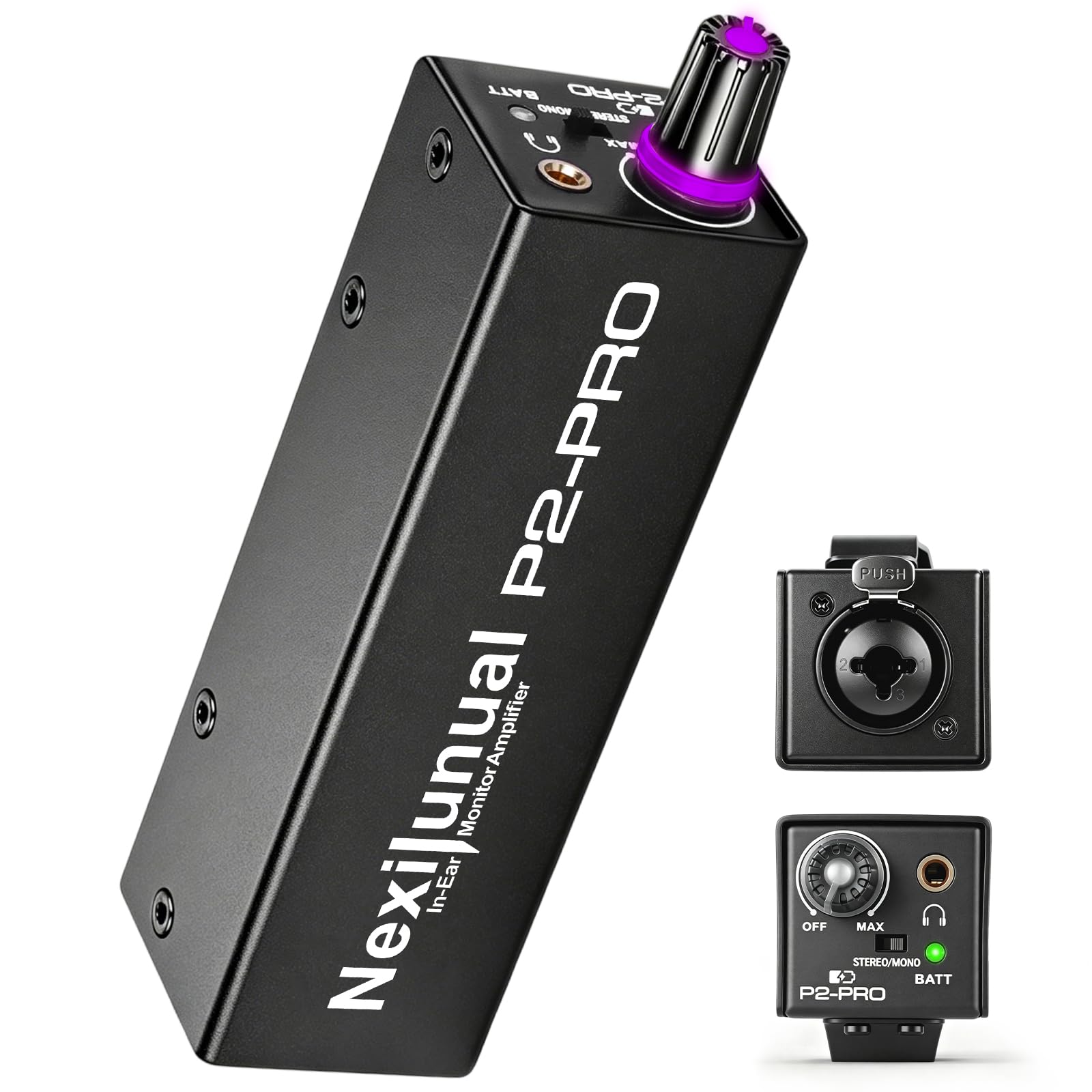 Amazon.com: Nexilunual P2-PRO Portable in-Ear Monitor Amplifier