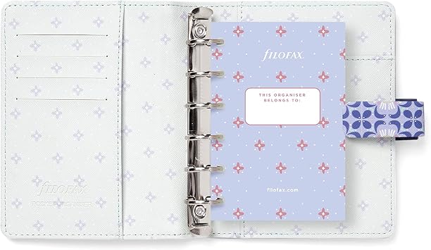 Filofax Pocket Mediterranean Organiser - Blue