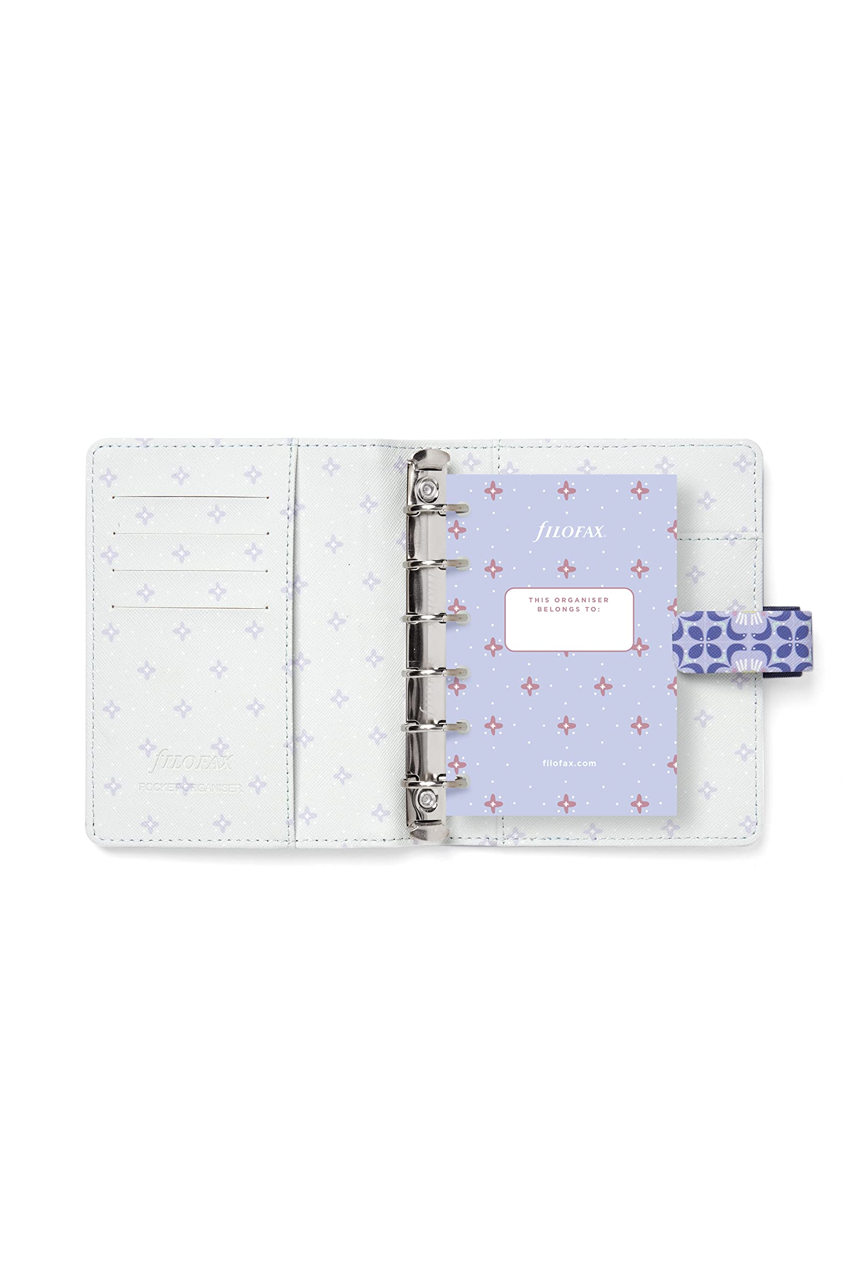 Filofax Pocket Mediterranean Organiser - Blue - Image 4
