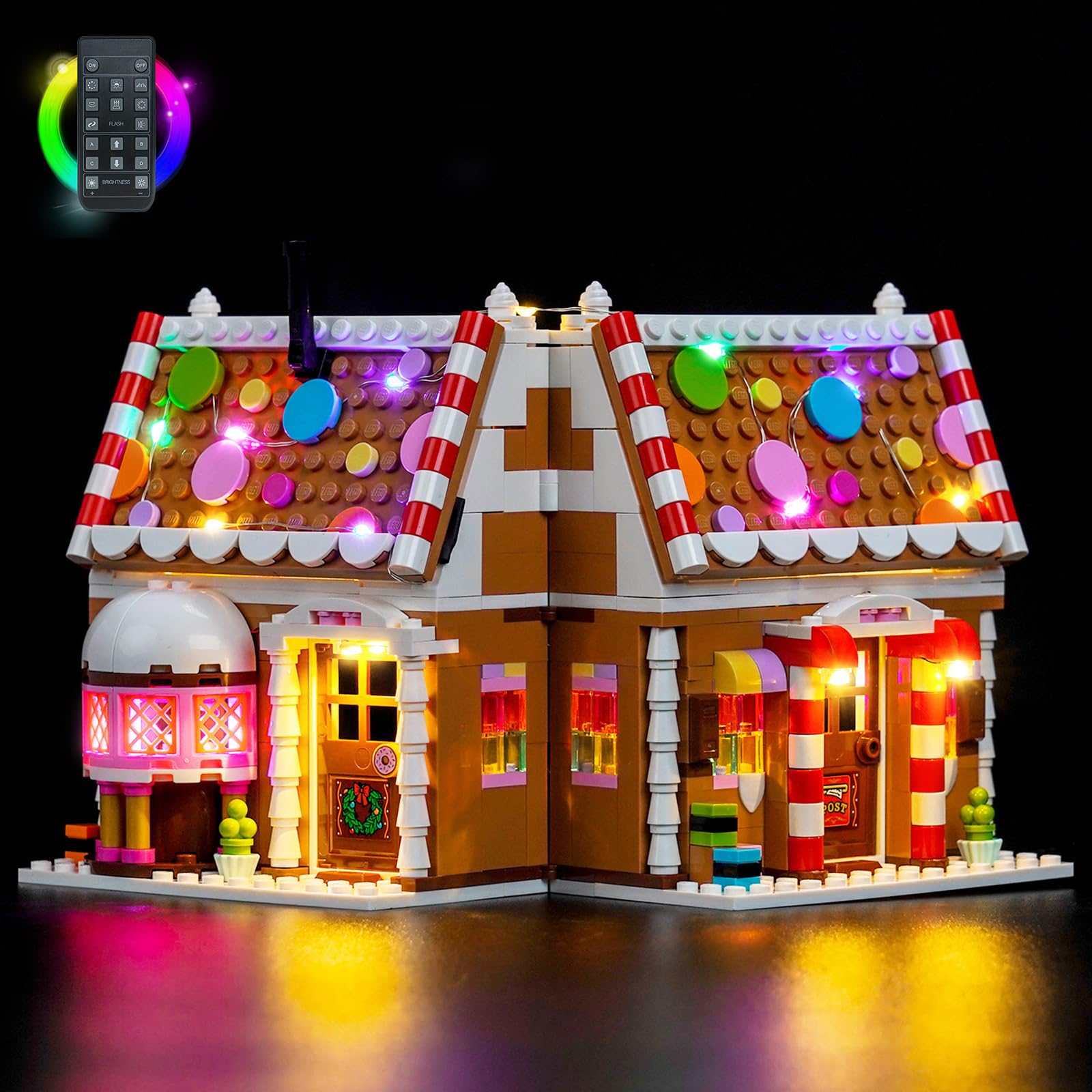 BrickBling Juego de Luces LED para exhibición de Conejos de Pascua Lego 40523 (no Lego), Juego de iluminación Decorativa para exhibición de Conejos de Pascua Lego, DE02-40523-P61901 — view 15