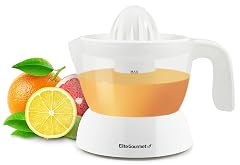 Elite Gourmet ETS-411 BPA-Free 30-Watt Electric Citrus Juicer Extractor Compact Large Volume Pulp Control Oranges Lemons Limes Grapefruits