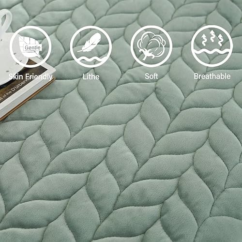 Miniatura 2 de Cojines de asiento para ventana panorámica, almohadilla antideslizante de terciopelo de cristal, para sala de estar, decoración del hogar, tapete