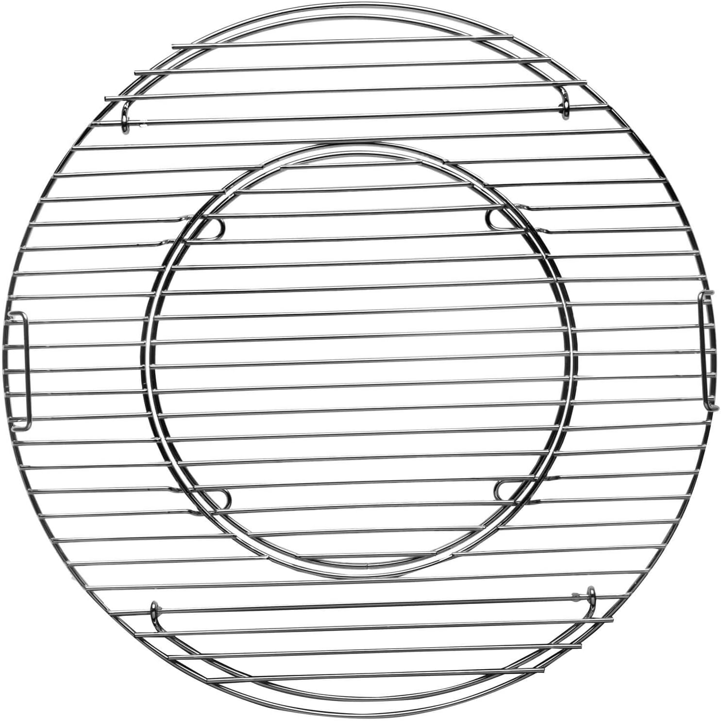 Tepro Main Grill Grate 47 cm Rack System, Chrome, 43.5 x 43.5 x 4.5 cm Round 8569