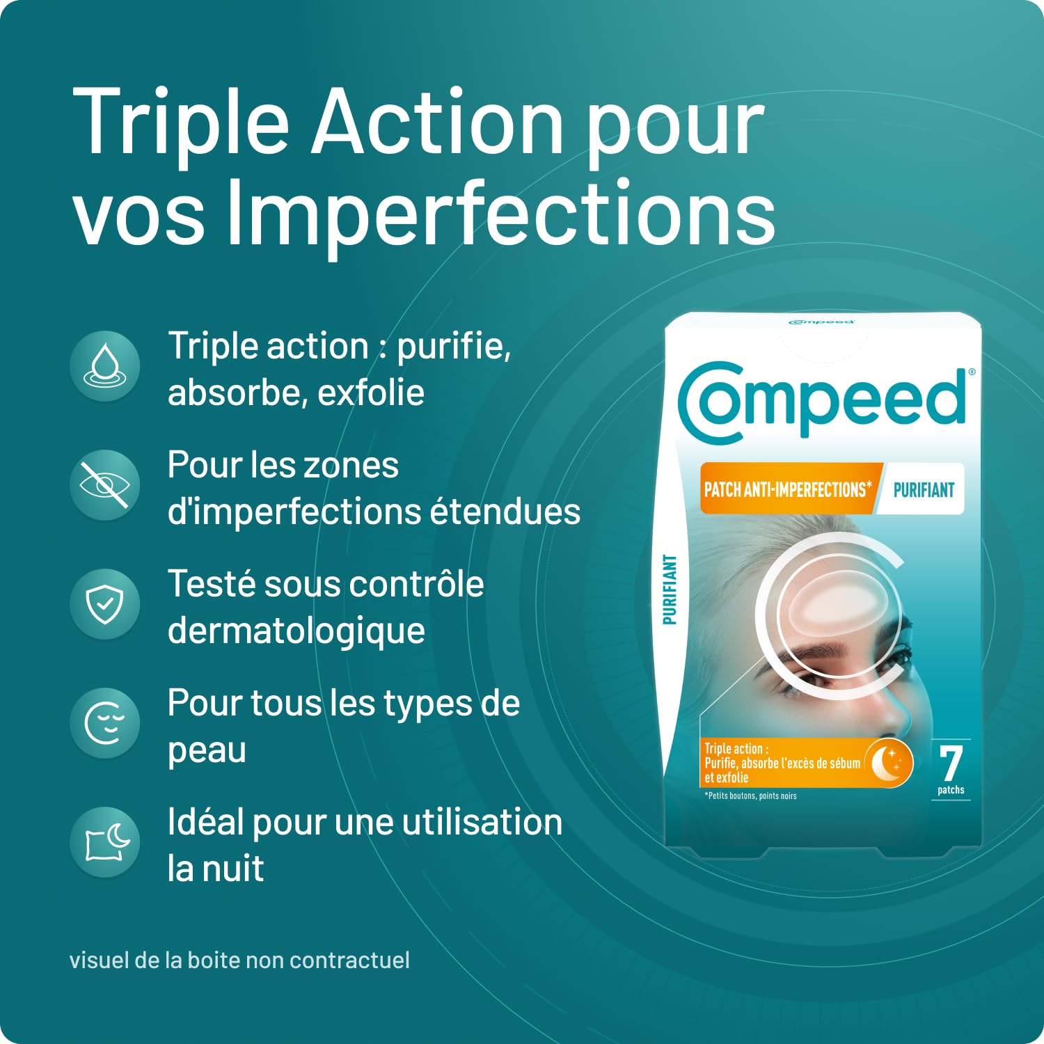 Compeed Nocna łatka 7P