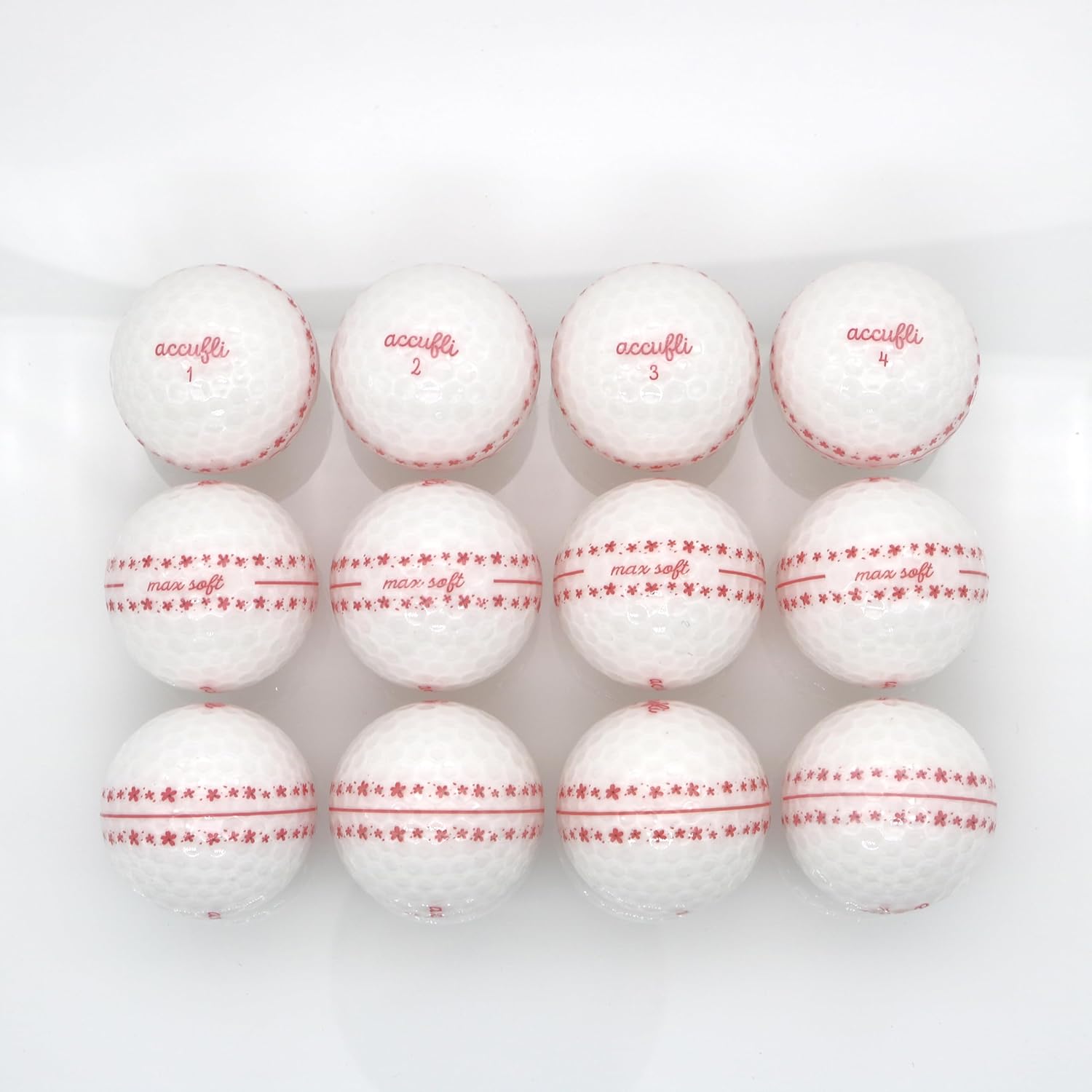 ACCUFLI Max Soft Icon Golf Balls