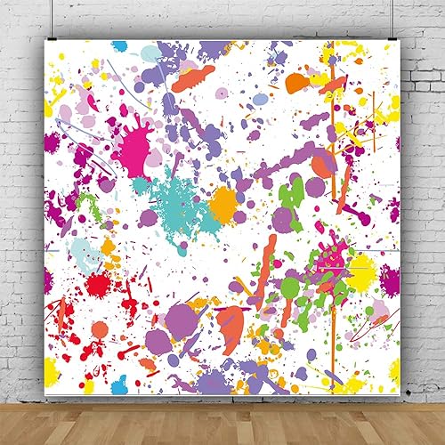 Miniatura 4 de Withu Graffiti abstracto telón de fondo pintura en aerosol salpicadura pintura colorida arte para fiesta fotografía cabina de fotos YouTube Video