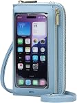 GOIACII Phone Purse Crossbody Bags for Women Small Travel Wallet Touch Screen RFID Blocking