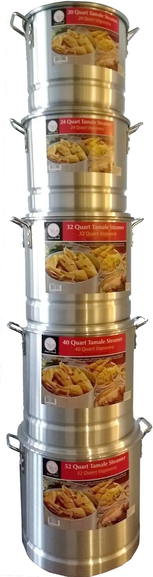 Amazon.com: Tamale Steamer Vaporera Stock Pot Aluminum Tamale/Steamer 1 ...