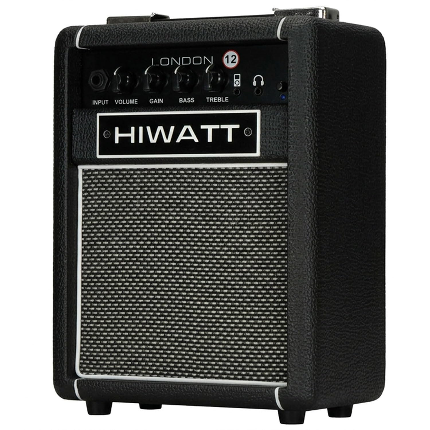 Hiwatt London 12 Combo Gitarren-Verstärker Schwarz mit keepdrum Kabel