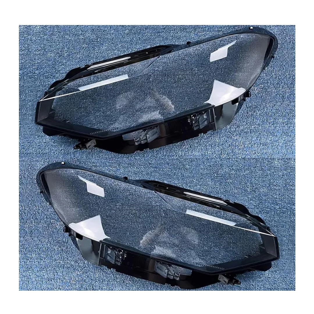 Oulesh Headlight Lens Cover for VW Lavida 2023, 1Pair Car Front Headlight Cover Transparent Lampshade Headlamp Shell