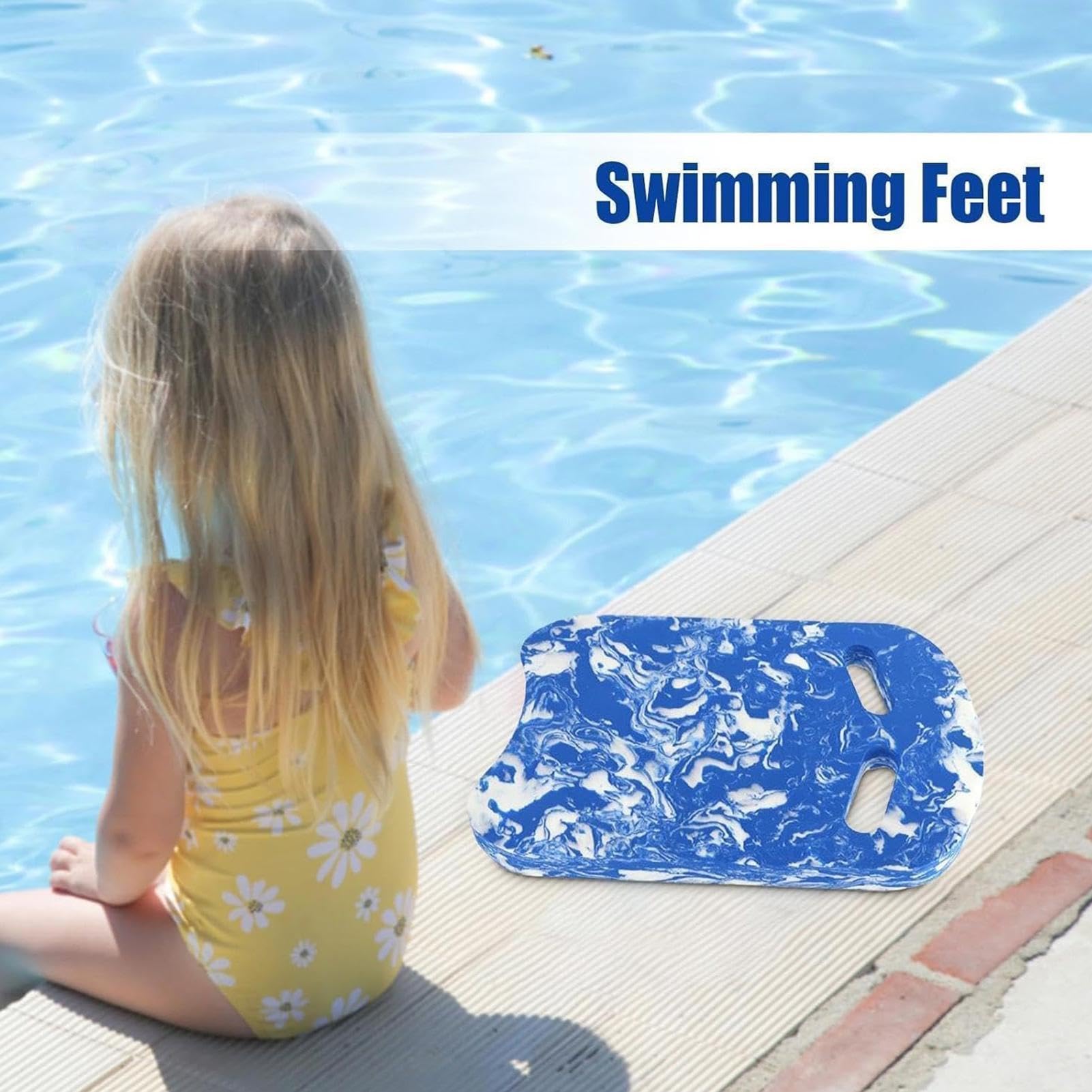 Deska do pływania dla dzieci | Pływający sprzęt treningowy do ćwiczeń, deska bezpieczeństwa, do basenu na otwartej wodzie Lap Lane Lake River School Fitness