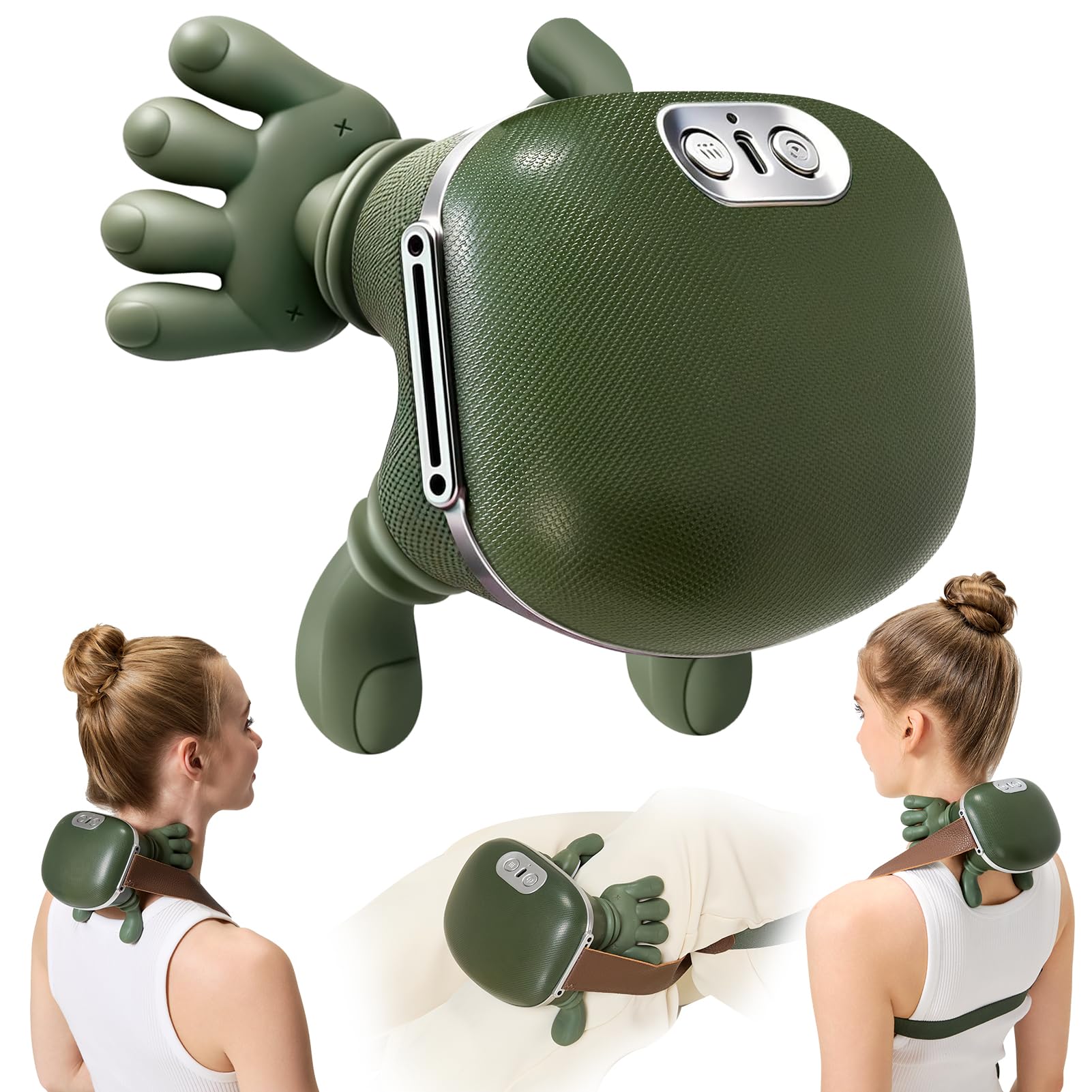 4D Wireless Neck Massager with Heat Mgfdget