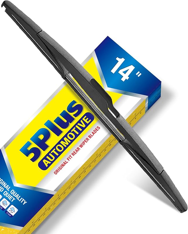 Palheta do limpador traseiro 5 PLUS RearQuiet 14 polegadas para Ford, Volvo e Nissan – 1 unidade