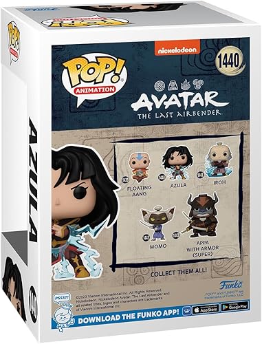 Miniatura 3 de Funko Pop! Animation: Avatar: The Last Airbender - Azula Lightning - Figura de vinilo coleccionable - Idea de regalo - Producto oficial - para niños