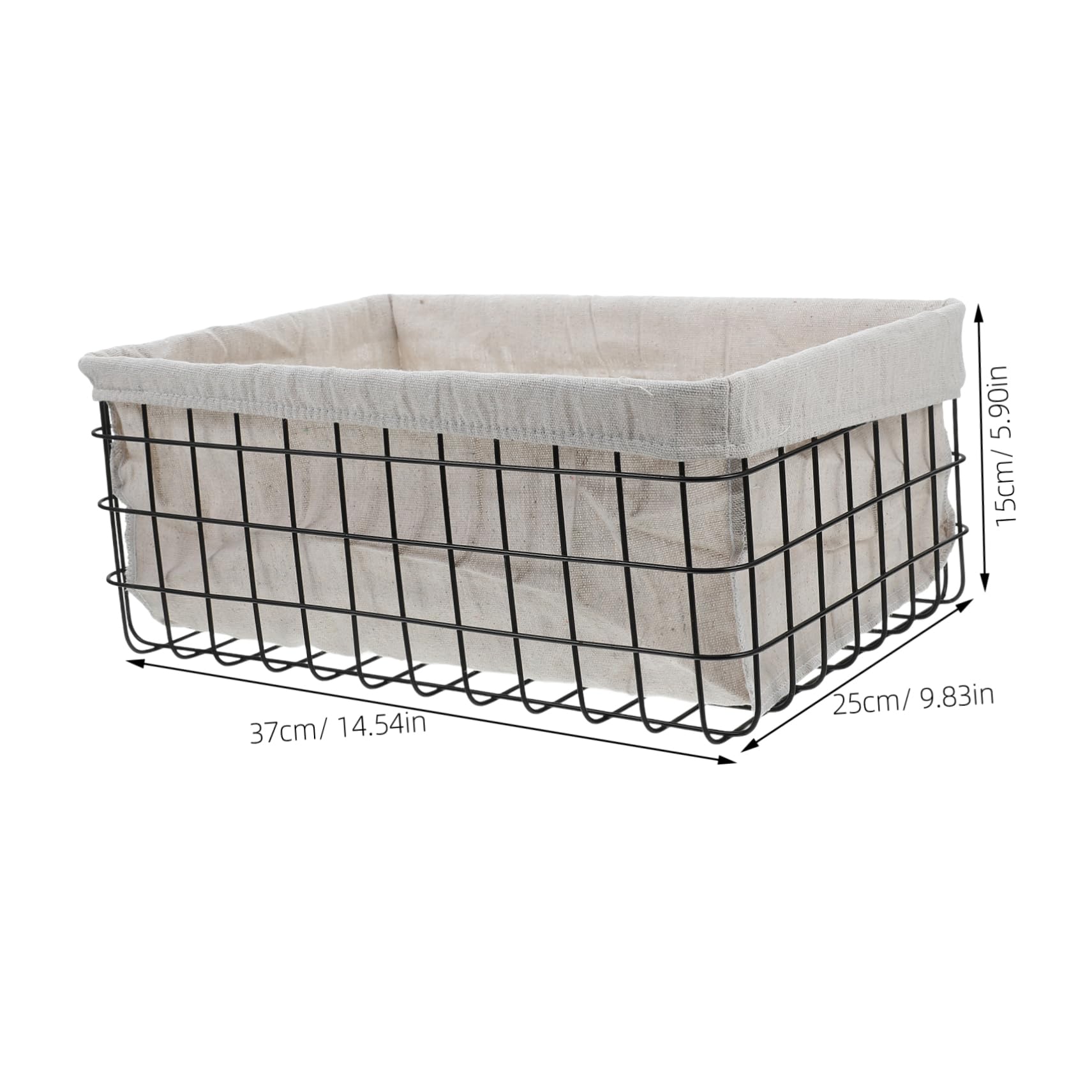 Happyyami Bathroom Basket Organizer Toilet Paper Bin for Bathroom Cosmetics Storage Box Desktop Cosmetics Storage Box