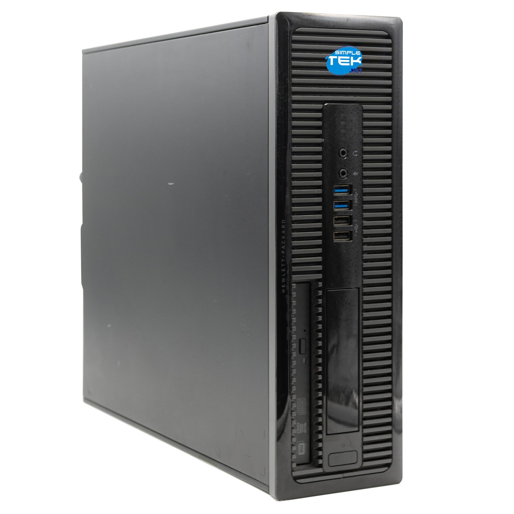 SIMPLETEK - Computer Fisso SFF Desktop PC i5 | Win 11 Pro | 16GB RAM | 240GB SSD + 1TB HDD | GT710 4GB | DVD-RW CD | RS232 (Ricondizionato)