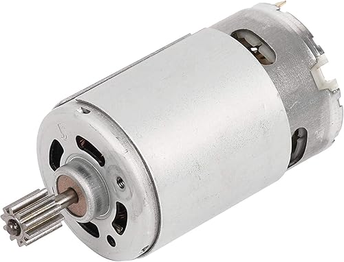 JONATURE Motor de 12 voltios para Peg Perego Kids Ride On Car, Motor de caja de cambios de repuesto de 12 V para Peg-Perego Ground Force Truck Dual