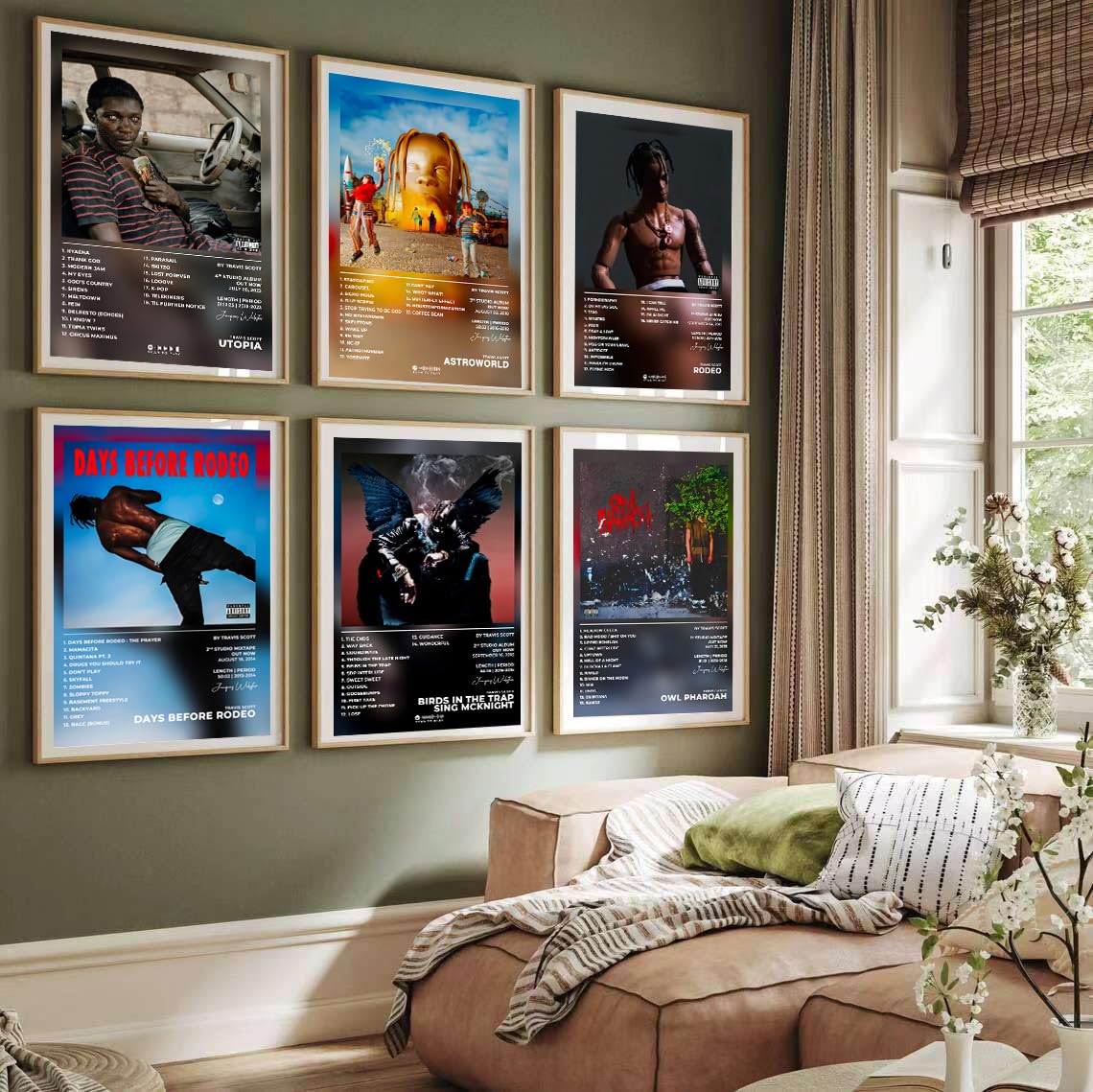 Travis Poster Scott Utopia albumhoes, poster, decoratief schilderij, canvas muurposters en kunstdruk, moderne decoratieve posters voor in de slaapkamer, 30 x 45 cm Travis Poster Scott Utopia albumhoes, poster, decoratief schilderij, canvas muurposters en kunstdruk, moderne decoratieve posters voor in de slaapkamer, 30 x 45 cm