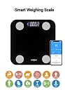 LA' VITE LA FORTE Smart Digital Weighing Scale 12 Metrics, Precision Sensors, App Connectivity, Stylish Design gallery image