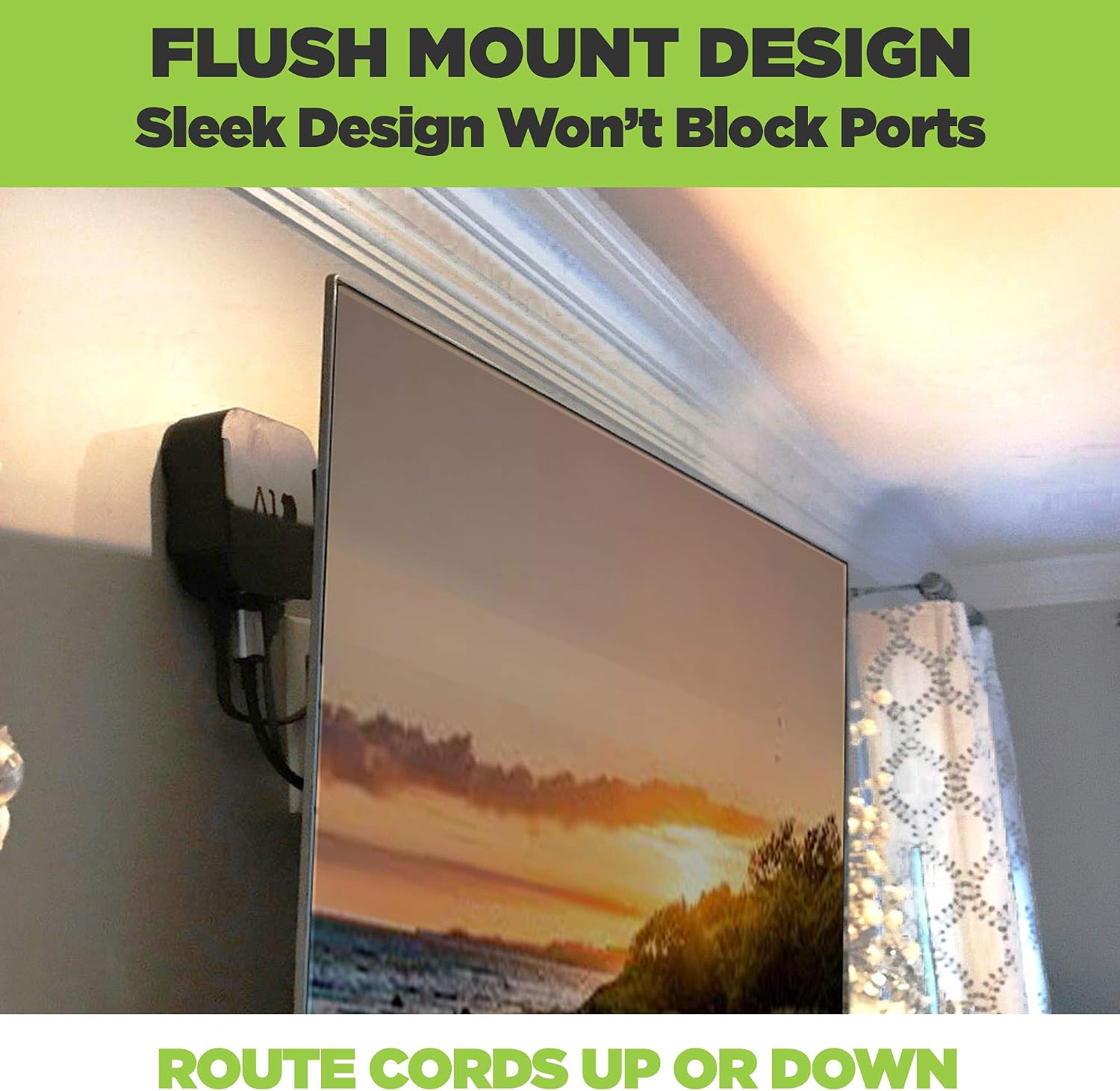 HIDEit ATV4 Apple TV Mount - Wall Mount for 4th Generation Apple TV - HIDEit Behind The TV - Family-Owned in Nevada and Trusted Worldwide Since 2009 - Search afterHIDEit on Social