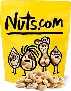 Nuts.com – Raw Organic Cashews – Healthy Snack for Adults & Kids, Creamy...