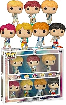 FUNKO - BTSのPop! Rocksフィギュアセット Funko POP Rocks BTS K-Pop 7 Pack Set Barnes and Noble