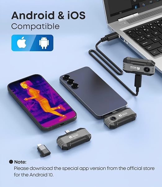 Thermal Master P1 cámara térmica USB-C 320x240 IR miniatura 7