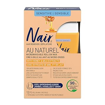 Nair Roll-On Milk and Honey Wax 3.4 oz