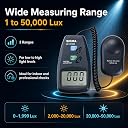 Sigma Instruments Digital Lux Meter (upto 50,000 Lux), with Calibration Certificate gallery image