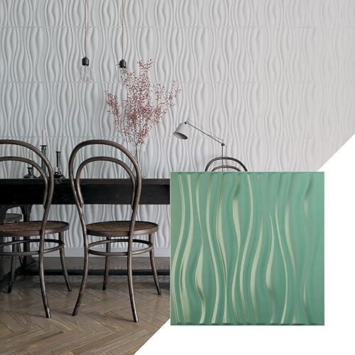 Miniatura 31 de Ekena Millwork 19 5/8 pulgadas de ancho x 19 5/8 pulgadas de alto Leandros EnduraWall Panel decorativo de pared 3D, cobre envejecido