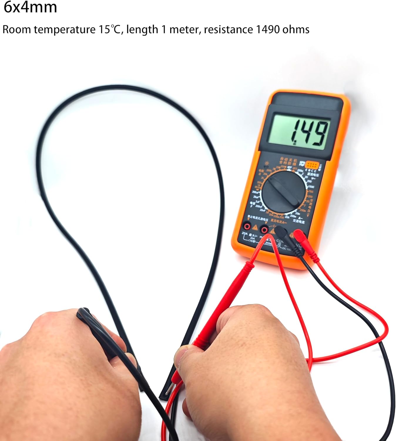 3FT 0.27" OD 0.16" ID Conductive Rubber Tube Hose Silicone 6x4mm Industrial Rubber Tubing No Static Electricity 1 meter