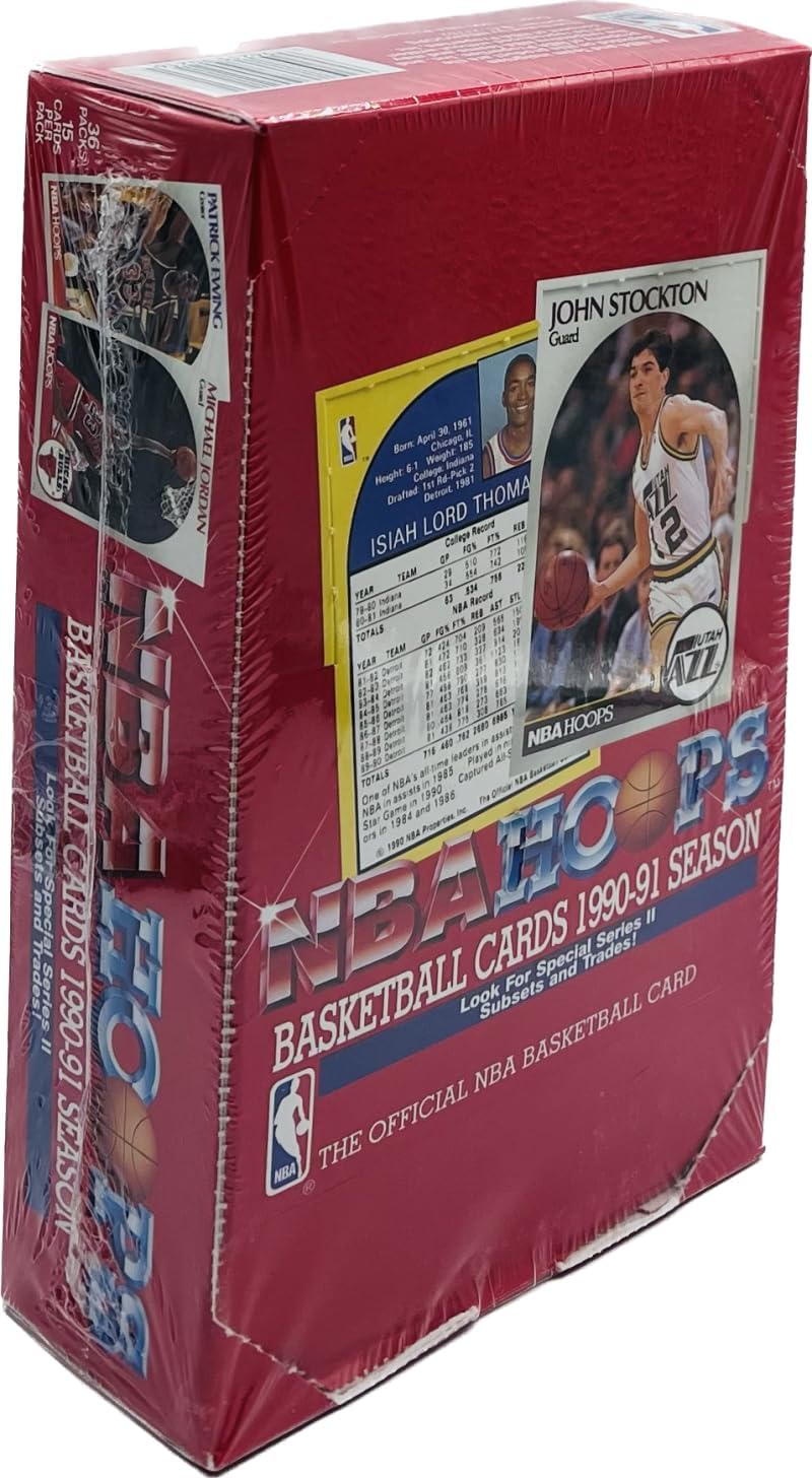 1990-91 Hoops Series 2 Basketball Box