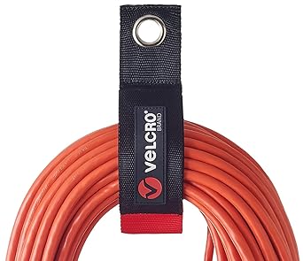 Whats in the box VELCRO Brand Easy Hang Extension Cord Organizer Holder, 2-pack 18"