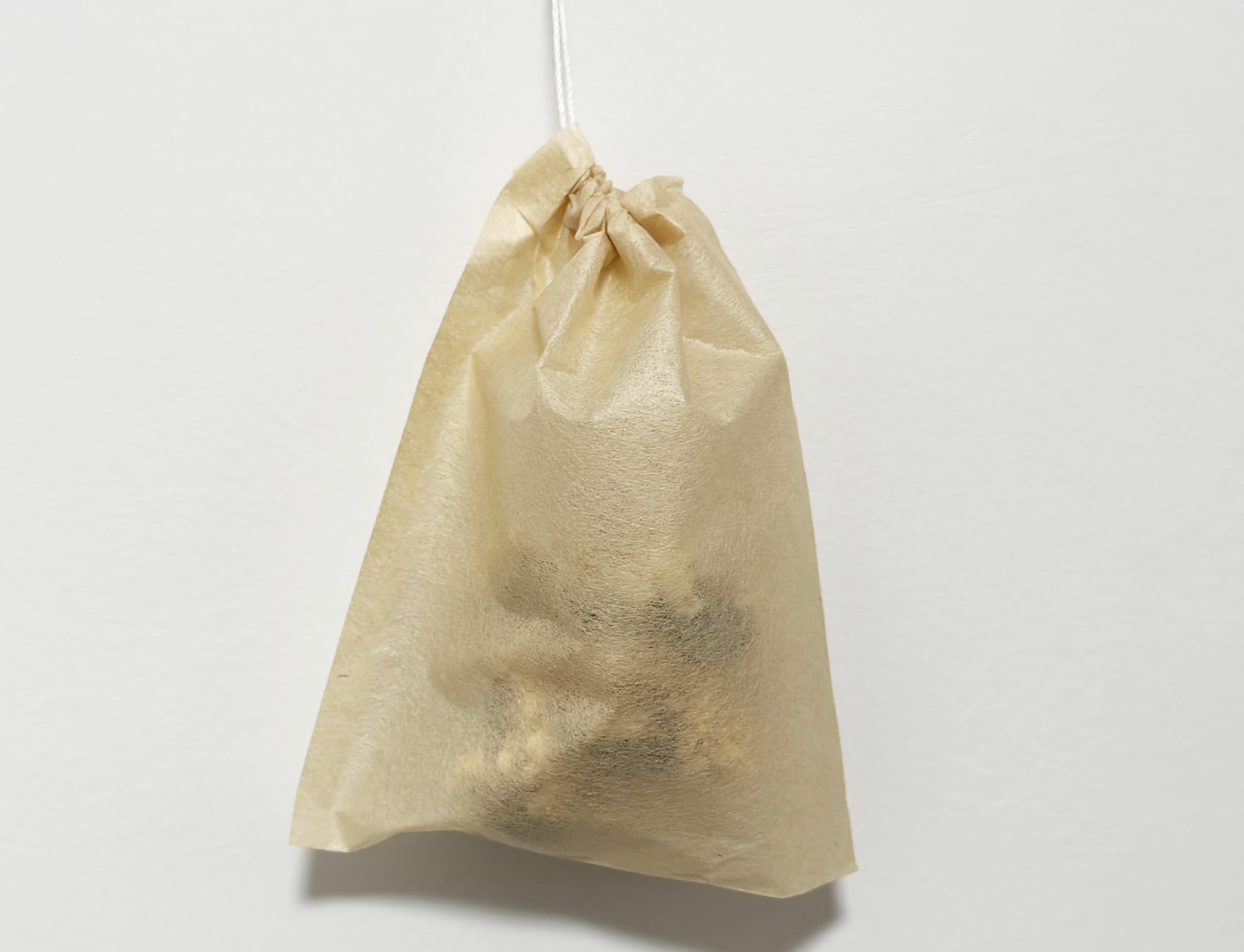 300 bolsas de filtro de té con cordón, bolsas de té desechables para té de hojas sueltas, infusor de té natural para té y café (2.36 x 3.15 pulgadas)