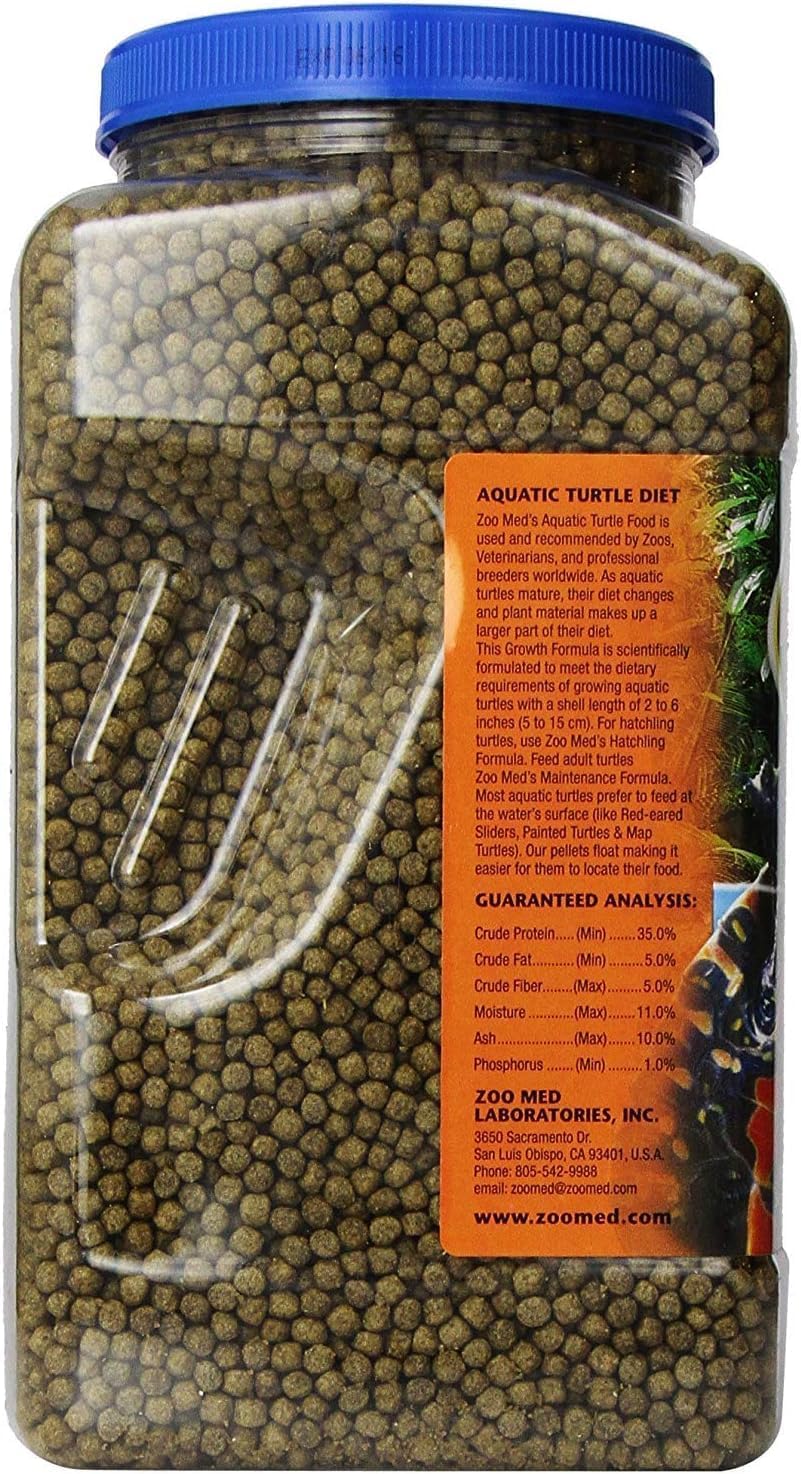 Zoo Med Natural Aquatic Turtle Food (Pellets) 54 oz - Pack of 2