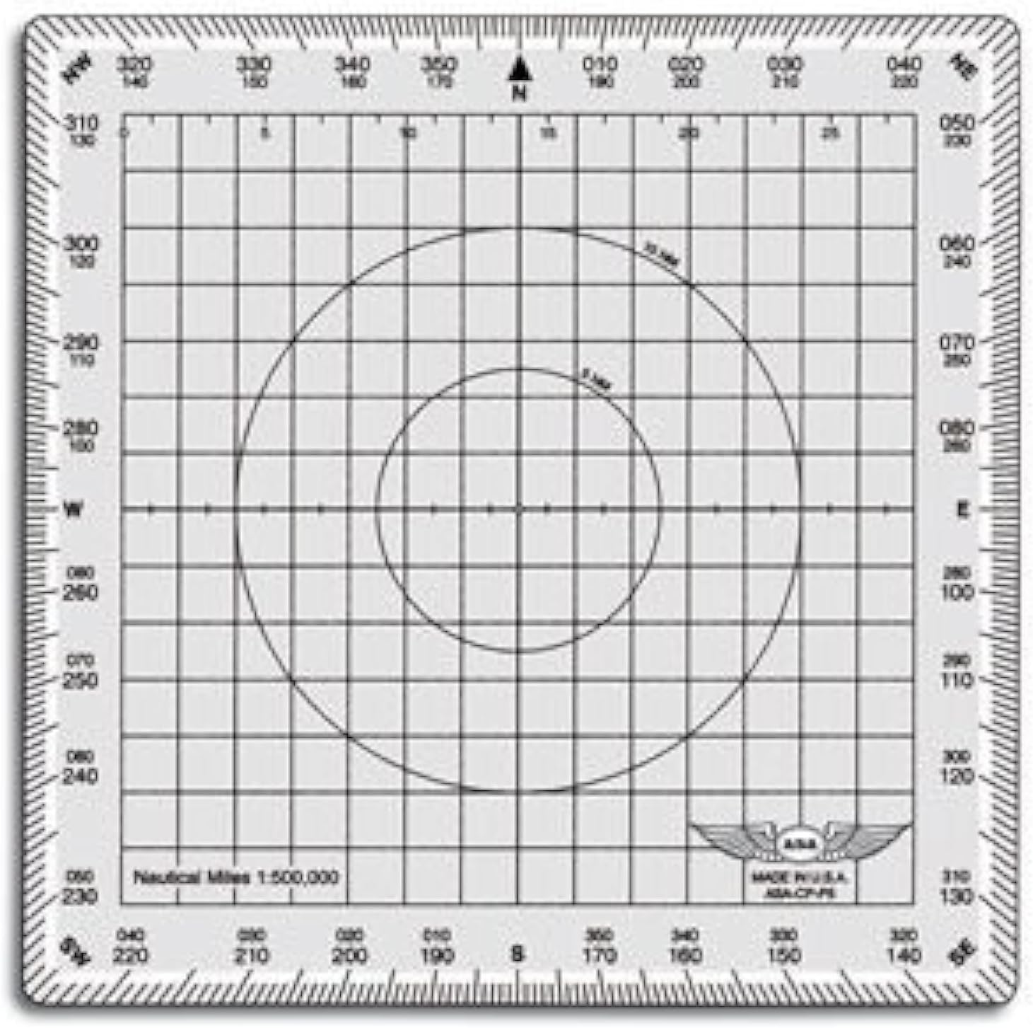 International Square Aviation Plotter