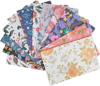 12 Pack Lined Journals Notebooks, A5 Size 8.3" x 5.5", 80 GSM Thick Paper, Sewn Binding, Embossed Floral Cover with Gold Foil, 30 Sheets/60 Pages Per Notebook, Bulk Set for Writing, Journaling, Gifts
