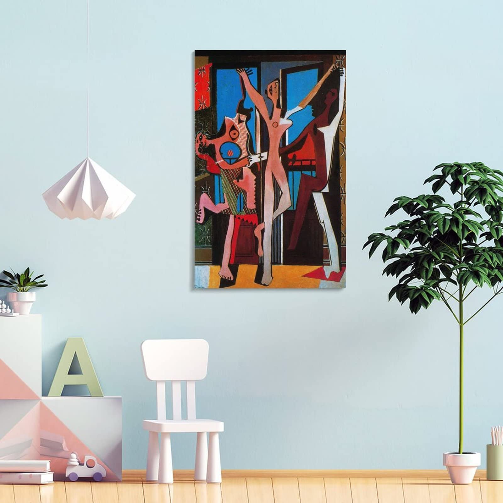 Amazon.co.jp: Pablo Picassoパブロ・ピカソ画家の作品（ダンス-1925